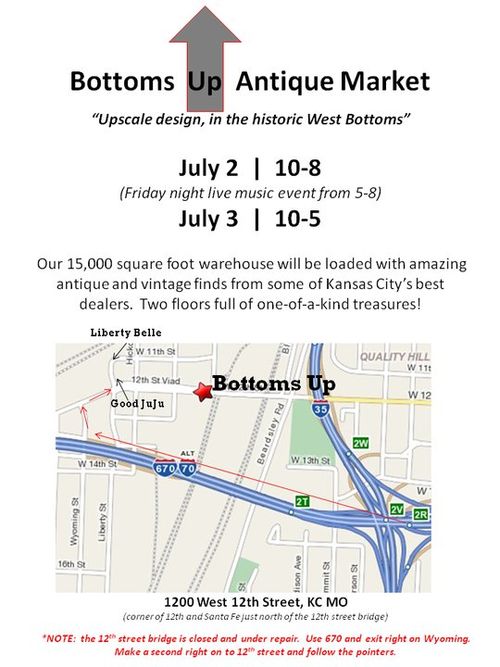Bottoms up july