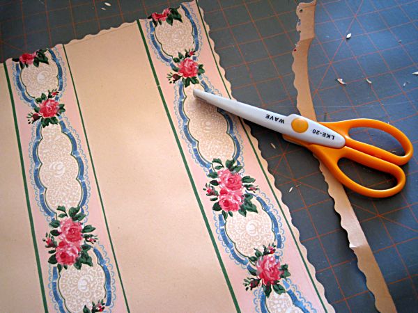 Wallpapered soffit 003