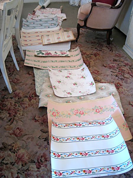 Wallpapered soffit 002