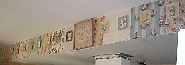 Wallpapered soffit 037