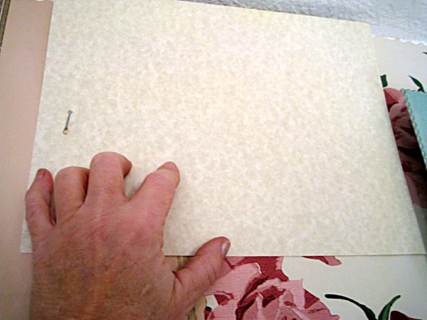 Wallpapered soffit 014