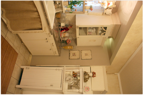 Trash cabinet