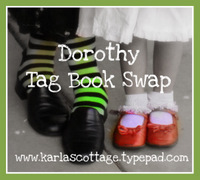 Dorothy tag book swap