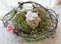 Pink egg