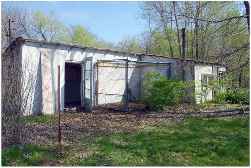 Chicken coop building 069