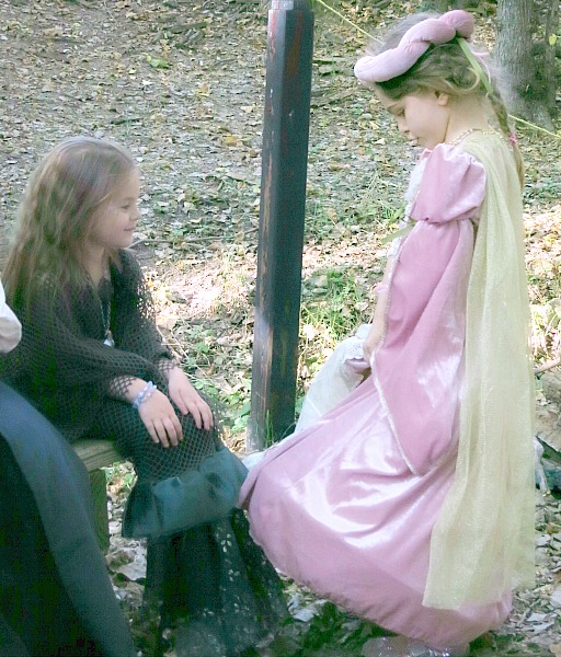 Sister visit and magic  books 136