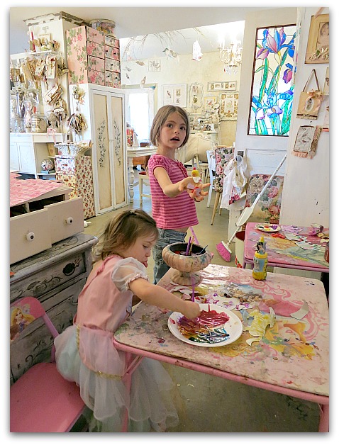 Sister visit and magic  books 159