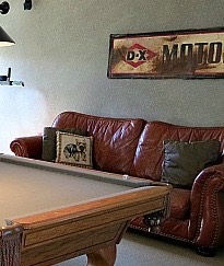 Table and lights