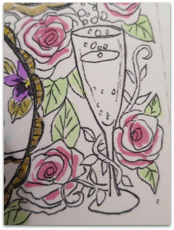 Coloring page downton sisters 024