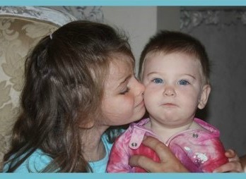 1st time to babysit both girls-1